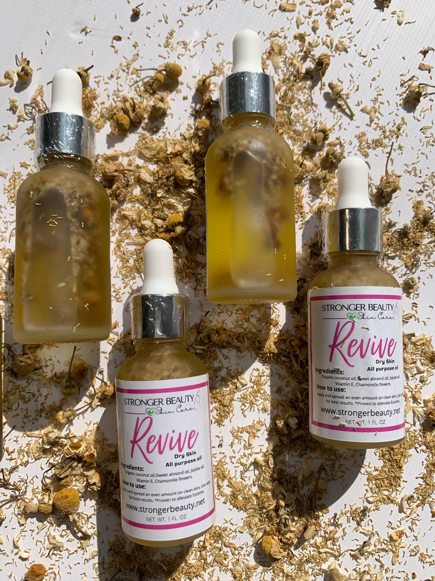 REVIVE - Chamomile infused Dry skin oil.